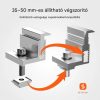 40 darabos napelem végrögzítő készlet, 35–50 mm-es állítható napelemrögzítők, könnyű Z-konzolok eloxált alumíniumból, szorítók napelemek lakóautókra, lakókocsikra, hajókra, falakra és tetőkre történő rögzítéséhez