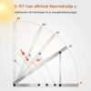 napelem tartó 104 cm, 0-90° állítható napelem tartó 100-300 W-os napelemekhez, tetőre szerelhető, dönthető lábakkal lakóautóhoz, tetőhöz, hajóhoz, hálózaton kívüli használatra