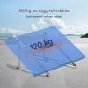 napelem tartó 104 cm, 0-90° állítható napelem tartó 100-300 W-os napelemekhez, tetőre szerelhető, dönthető lábakkal lakóautóhoz, tetőhöz, hajóhoz, hálózaton kívüli használatra