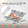 Állítható napelemtartó konzol 114 cm hosszúsággal 0-90 fokban dönthető alumínium tartó 100-400 W panelekhez 2 darabos készletben