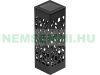Solar LED lantern set 12-piece lighting with twilight sensor, warm white light