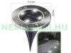Solar edging lamp that can be inserted into the ground 2 pieces of solar lighting