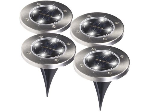 Solar edging lamp that can be inserted into the ground 4 pieces of solar lighting