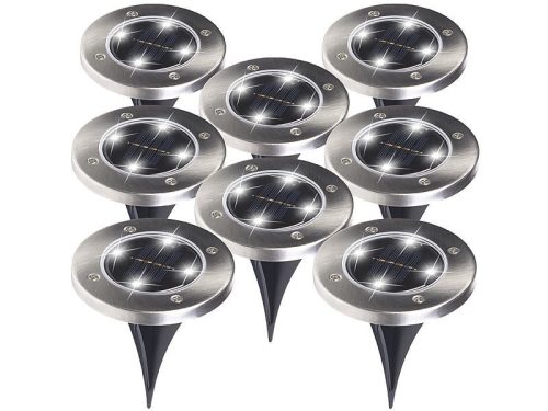 Solar edging lamp that can be inserted into the ground, 8 pieces of solar lighting