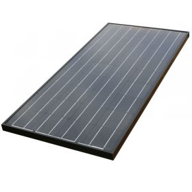   12V 100W Napelem monokristályos BLACK EDITION  fekete keret és háttér 1190 x 540 x 35mm