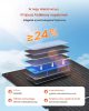Összecsukható monokristályos napelem 30W hordozható USB töltő QC3.0 és Type-C csatlakozóval kempinghez és túrázáshoz