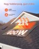 monokristályos napelemek 400 W, 2 db-os csomag, PV modul MC4 kimeneti teljesítménnyel és alumínium vázzal, IP65 vízálló napelem, hálózaton kívüli erkélyerőmű autóhoz, hajóhoz, lakókocsihoz, lapostetőhöz