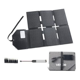   Összecsukható monokristályos napelem 60W hordozható napelemes töltő MC4 Type-C USB és DC csatlakozóval power station rendszerekhez