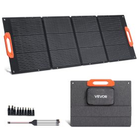   monokristályos napelemek 150 W-os összecsukható, hordozható ETFE mono napelem töltő MC4 kimenettel, C típusú, QC3.0 USB és DC portokkal, IP67 vízállósággal erőművekhez, kempingezéshez és túrázáshoz