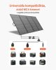 Összecsukható Napelem 400W, 16BB N-típusú Monokristályos Napelem Kerettel, 24%-os Hatékonyság, IP67, Napelemes Töltő MC4 Kimenettel és 10 az 1-ben DC Adapter Erőművekhez, Kempingezéshez