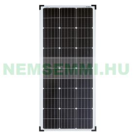   12V 100W Napelem monokristályos 1030x520x35 mm monokristályos napelemmodul