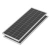 12V 200W off-grid komplett napelem rendszer szett akkumulátorral 40A vezérlővel és 800W inverterrel
