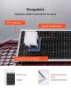 2400W 48V napelem szett, 12 db 200W-os monokristályos napelem + 51,2V 100Ah LiFePO₄ akkumulátor + 48V 5kW hibrid inverter, nagy teljesítményű, hálózaton kívüli napelem szett otthoni fészergazdaságokhoz