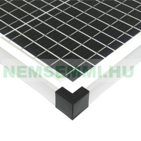 17V 50W Napelem monokristályos 630x545x35 mm napelemmodul