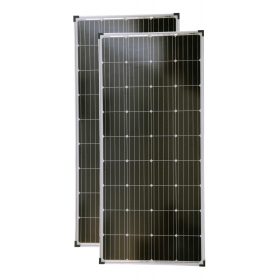   18V 160W Napelem monokristályos 2 darabos szett 1480x680x35 mm monokristályos napelemmodul szolárpanel