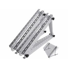   Napelem tartó 2 darabos szett állítható alumínium 41"/104 cm napelem tartó konzol