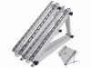 Solar panel holder set of 2 adjustable aluminum 28"/71 cm solar panel holder bracket