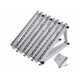   Napelem tartó 4 darabos szett állítható alumínium 28"/71 cm napelem tartó konzol