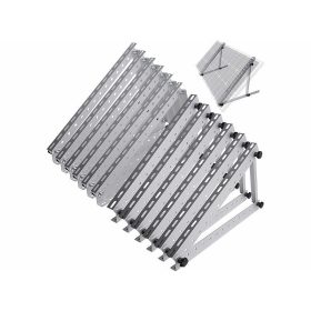   Napelem tartó 6 darabos szett állítható alumínium 41"/104 cm napelem tartó konzol szett