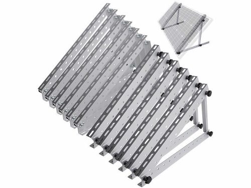 Solar panel holder set of 6 adjustable aluminum 41"/104 cm solar panel holder bracket set