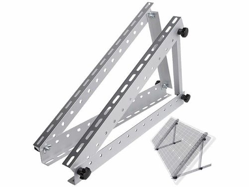 Solar panel support adjustable aluminum 28"/71 cm solar panel support bracket up to 120 kg