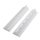 Solar panel holder plastic rail 55 cm 2 pcs white - for attaching to the roof of a caravan, motorhome, boat