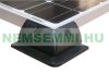 Solar panel holder plastic corner set of 4 white