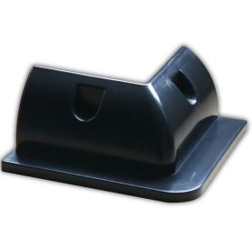 Napelem tartó műanyag sarok 4 darabos készlet fekete