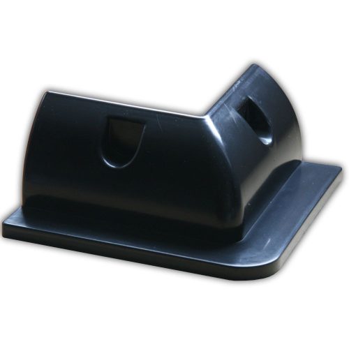 Solar panel holder plastic corner set of 4 black