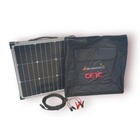   Összehajtható mobil napelem 12V 100W táskával támasztó lábbal