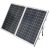 Hordozható napelem 12V 160W kinyitható összecsukható monokristályos napelemes táska