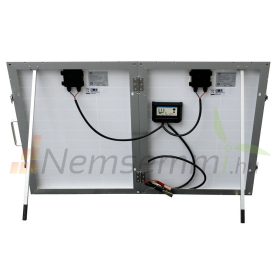   Hordozható napelem 12V 160W kinyitható összecsukható monokristályos napelemes táska