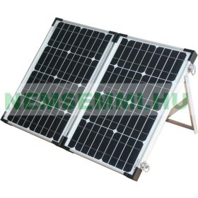   Hordozható napelem táska 12V 60W monokristályos mobil napelem koffer