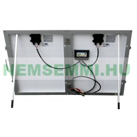   Hordozható napelem kinyitható összecsukható napelemes táska 12V 160W monokristály