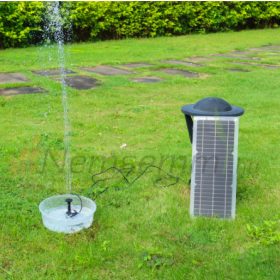 Napelemes töltő 12V 10W monokristályos napelem kempingezéshez, túrázáshoz