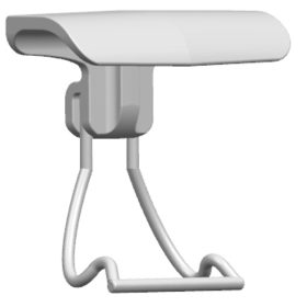   Napelem vízelvezető klipsz alumíniumból, 30 mm-es napelem tisztítás automatikusan 