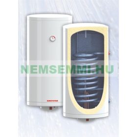   Gravikol™ 2-3 fő részére gravitációs napkollektor rendszer: 1 síkkollektor,  tartószerkezet, 100 literes 1 hőcserélős bojler