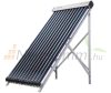 Solar collector with u-tube 15 vacuum tube U-Pipe with a support frame with a slanted roof! In these cases, the antifreeze flows in the copper pipe leading to the vacuum pipes 