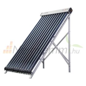   Napkollektor U-csöves 15 vákumcsöves U-Pipe ferde tetős tartókerettel