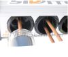 Solar collector with u-tube 15 vacuum tube U-Pipe with a support frame with a slanted roof! In these cases, the antifreeze flows in the copper pipe leading to the vacuum pipes 