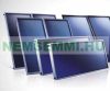 Flat plate collector SID-H can be installed horizontally, flat plate collector solar collector copper tube selective coating 2 m2