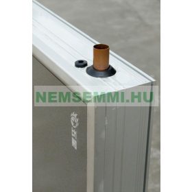   Extra nagy napkollektor 2,5 m2 rézcsöves síkkollektor extra szigeteléssel, 9,5 cm vastagsággal, 9 év garanciával, jó ár - érték!