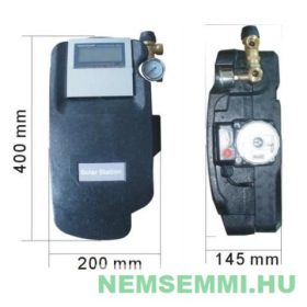   Napkollektor vezérlés SR881 szivattyú állomással WILO szivattyúval