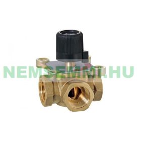   Motoros szelep 3 járatú szelep zónaszelep fűtés DN25 1" belső menetes csatlakozók 230V Motoros oda-vissza kapcsolás