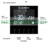Wifi room thermostat for switching on electric heating, white smart thermostat