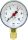 Nyomásmérő óra manometer 1/4