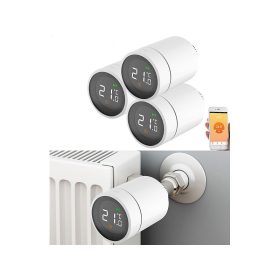   Intelligens radiátor termosztát 3 darabos szett alkalmazásvezérléssel hangvezérléssel 