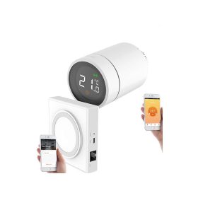   Intelligens radiátor termosztát alkalmazásvezérléssel hangvezérléssel ZigBee vezérlővel