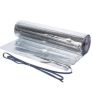 Electric underfloor heating aluminum underfloor heating mat 80 watts/m² 1.0-15.0 m² under a warm cover