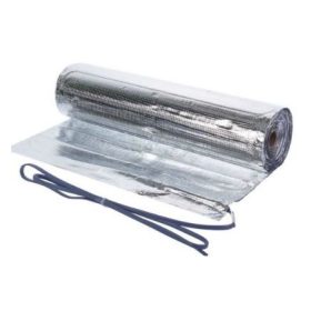   Elektromos padlófűtés alumínium padlófűtési szőnyeg 80 watt/m² 1,0-15,0 m² meleg burkolat alá